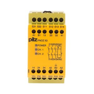 RELÉ PNOZ X3 24VAC 24VDC 3N/O 1N/C 1SO