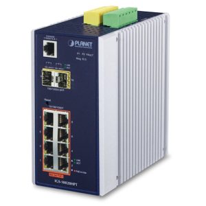SWITCH INDUSTRIAL 8P POE 1000-T + 2 SFP 1000-X ADM