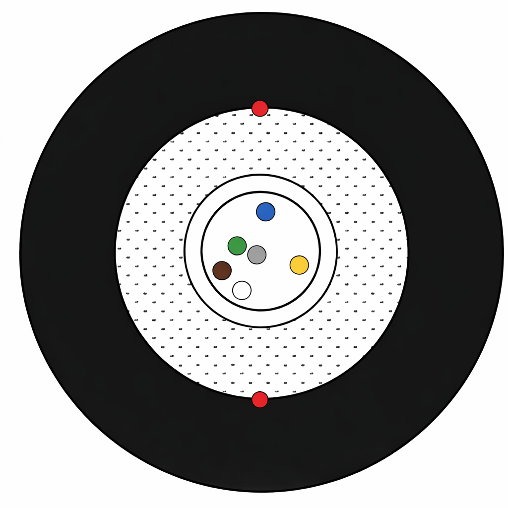 CABLE MULTIMODO OM4 GLASS YARN