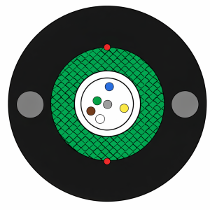 CABLE MULTIMODO OM4 ANTIROEDOR METALICO